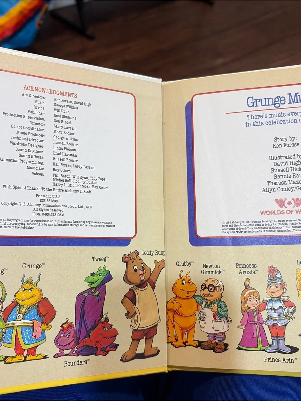 Teddy Ruxpin branded kids